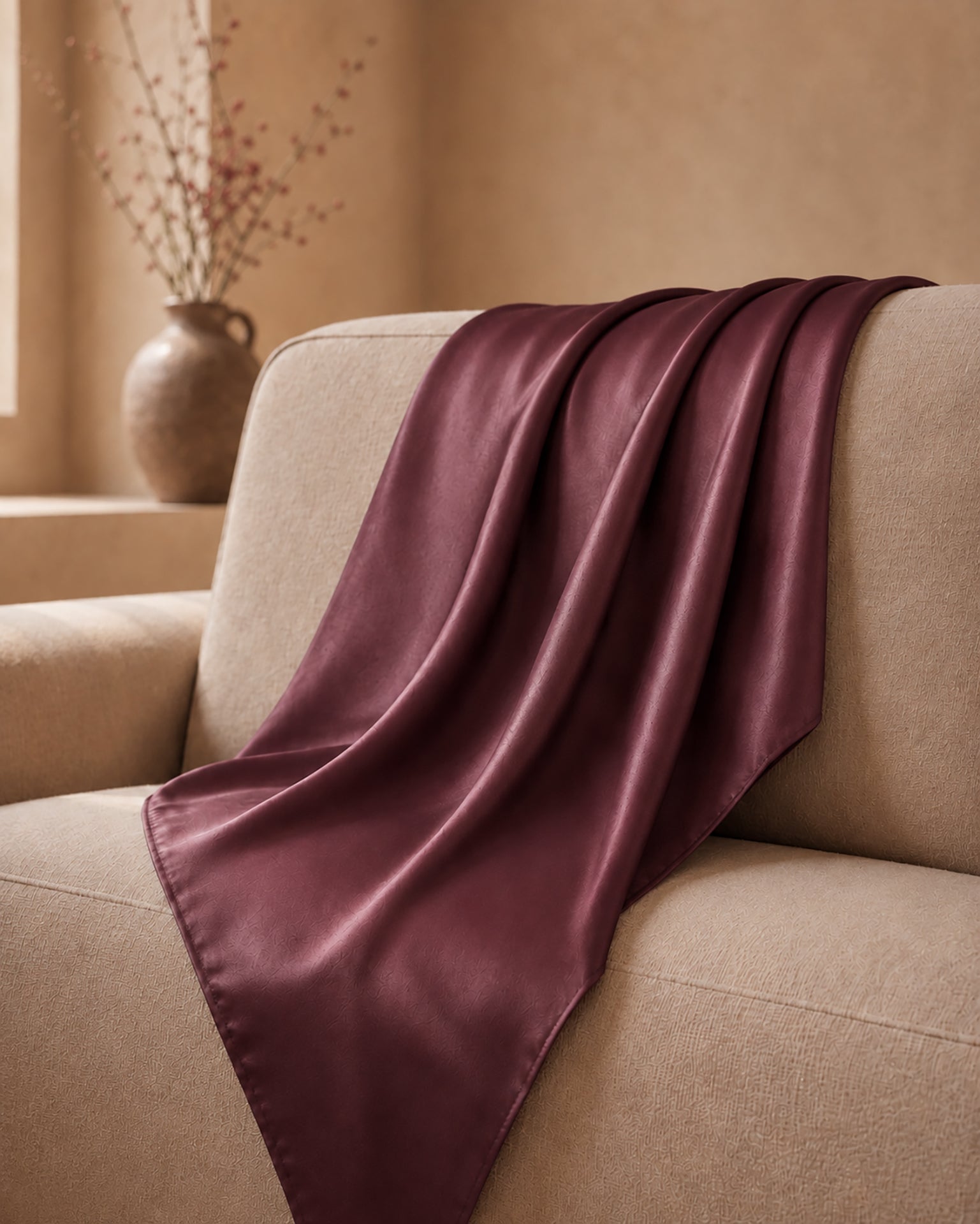 Satin in Berry
