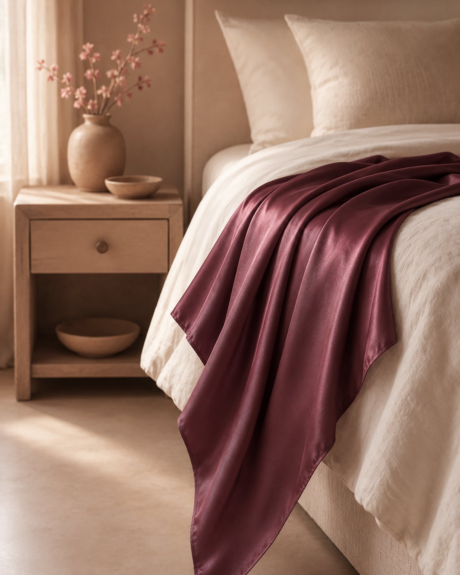 Satin in Berry