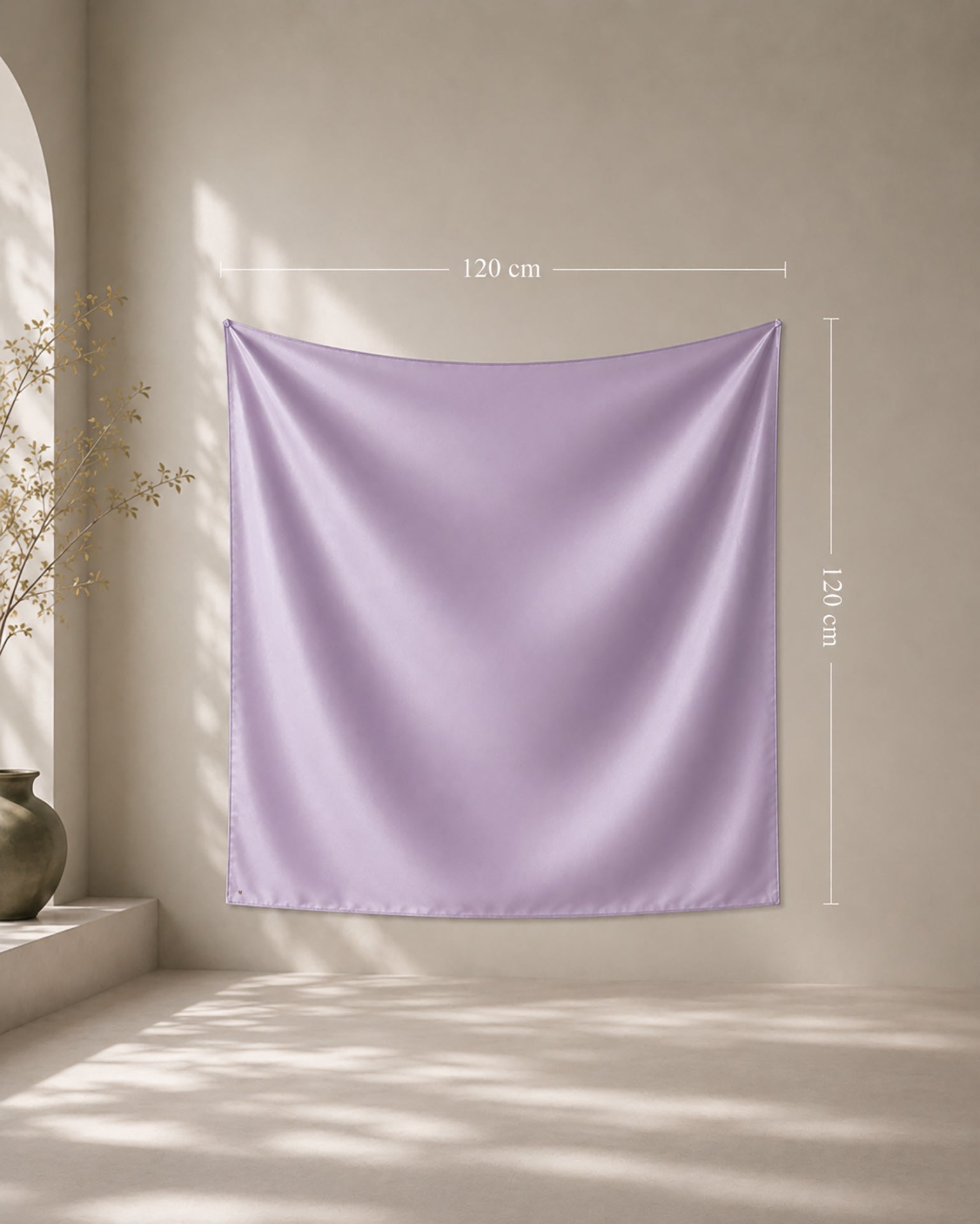 Satin in Lilac