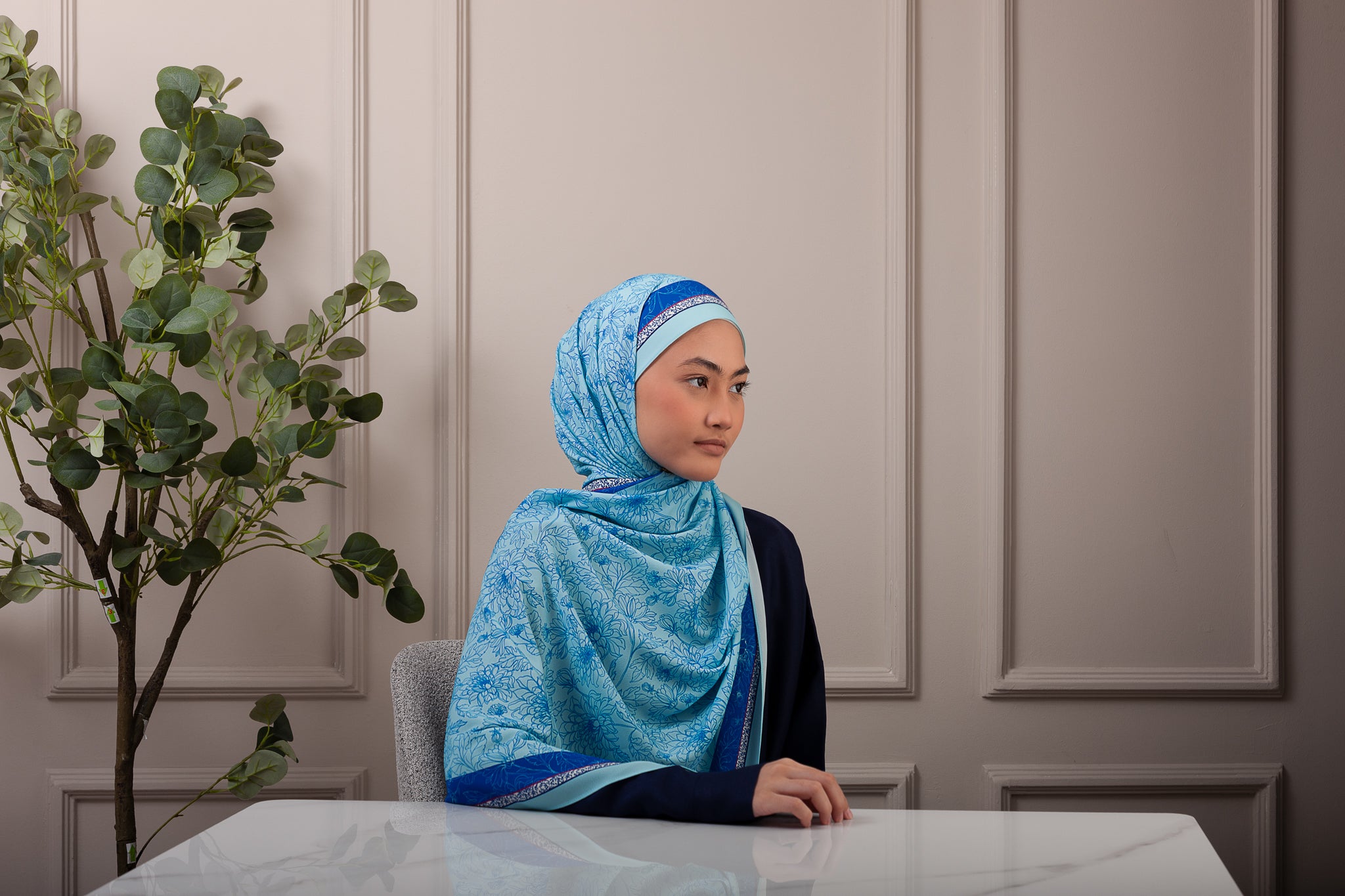 Azure Veil Chrysanthemum