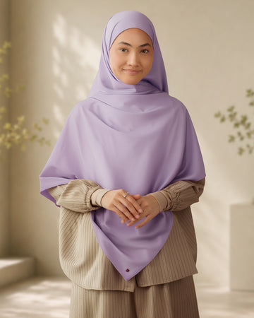 Satin in Lilac